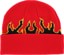 Corduroy 911 Beanie - red - reverse