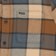 Volcom Caden Plaid Flannel Shirt - mud/dark slate - front detail