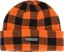 Corduroy Fuzz Beanie - orange