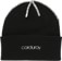 Corduroy Inside Out Beanie - black