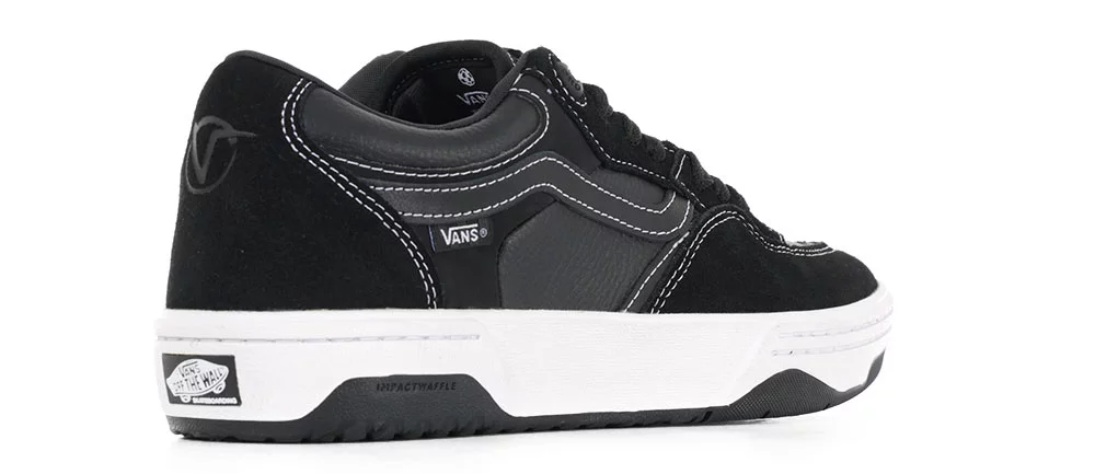 VANS★SKATE ROWAN 2★LEATHER BLACK Vans Skate Rowan 2 Black Leather - Orchard Skateshop