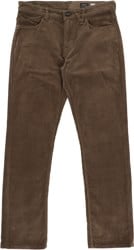 Volcom Solver 5 Pocket Cord Pants - bison