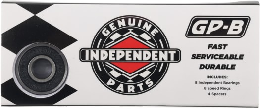Independent Genuine Parts GP-B Skateboard Bearings - black - view large