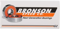 Bronson Speed Co. G2 Skateboard Bearings - orange