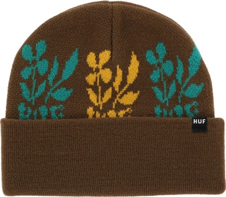 HUF Blossom Beanie - coffee - view large