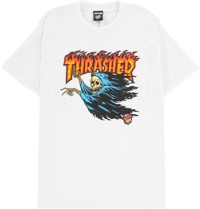 Santa Cruz Thrasher O'Brien Reaper T-Shirt - white