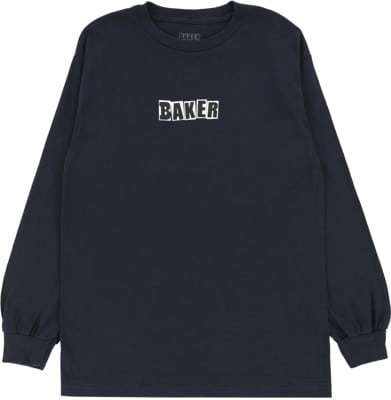 Baker Brand Logo L/S T-Shirt - navy - view large