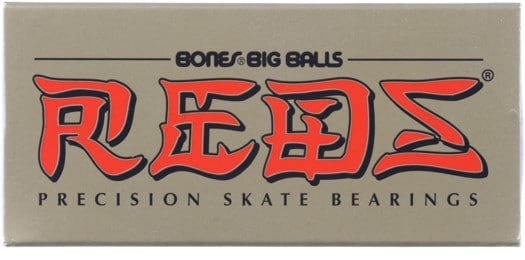 Bones Bearings Big Balls Reds Skateboard Bearings - view large