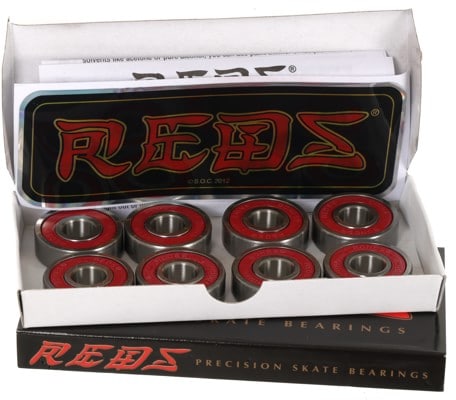 Roulements à Billes Bones Reds Powell Peralta - Pour Skateboard Et Longboard, Neufs