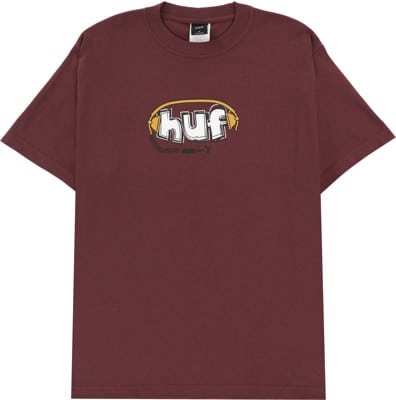 HUF Plug Me In T-Shirt - eggplant - view large