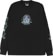 HUF Benchin L/S T-Shirt - black