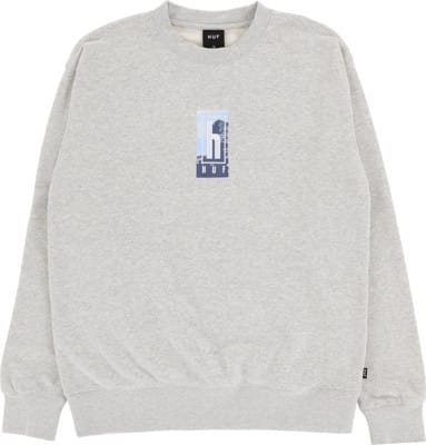 HUF Roads Crew Sweatshirt - heather grey - view large