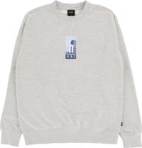 HUF Roads Crew Sweatshirt - heather grey