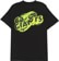 Gas Giants Glow Orbit T-Shirt - black - reverse