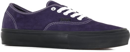 Vans Skate Authentic Shoes - pig suede dark purple/black - view large