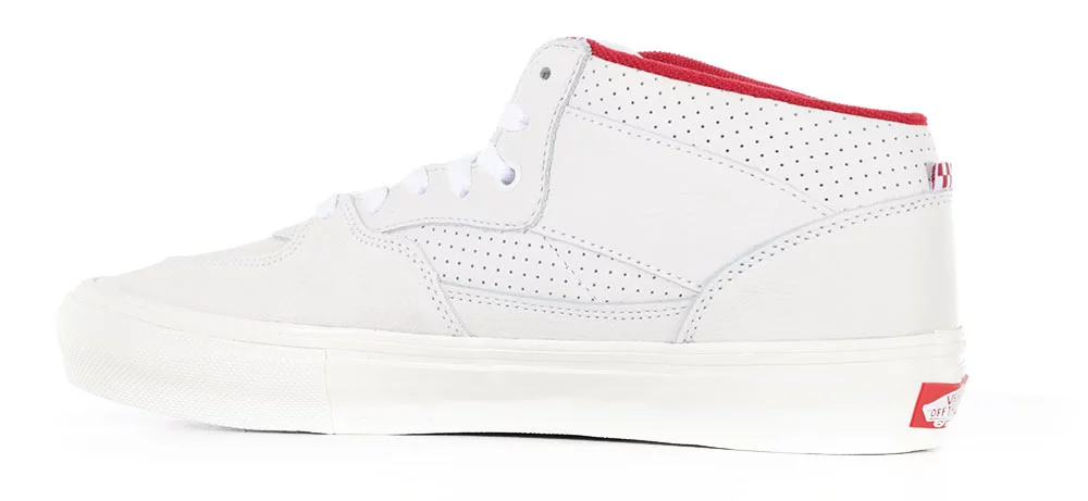 Vans Skate Half Cab Shoes - vintage sport white/red | Tactics
