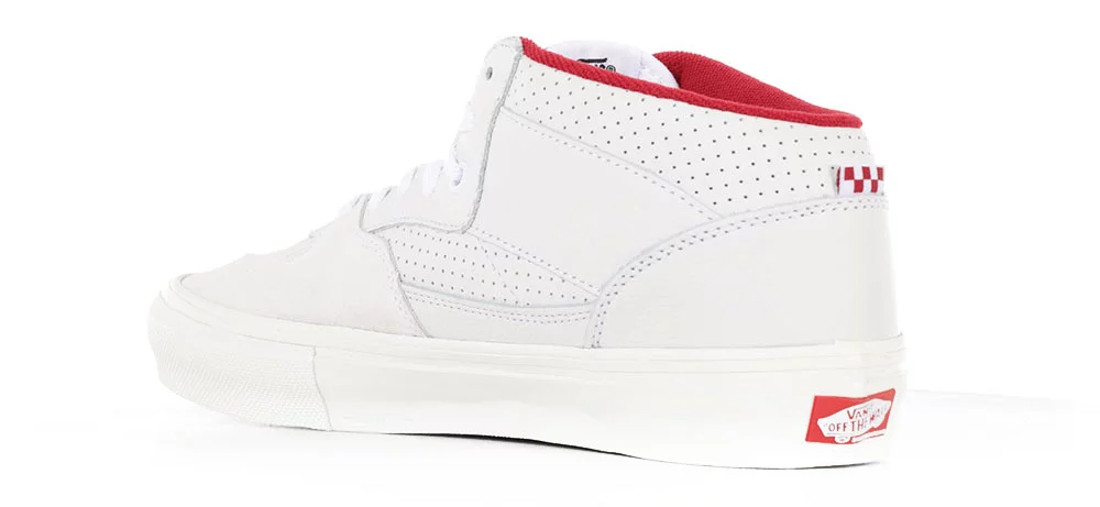 Vans Skate Half Cab Shoes - vintage sport white/red | Tactics