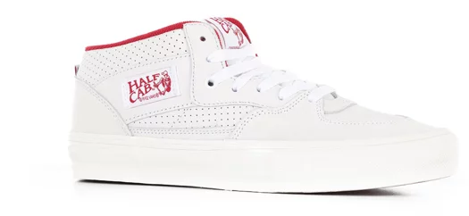Vans Skate Half Cab Shoes - vintage sport white/red