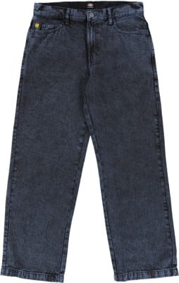 Dickies Tom Knox Loose Denim Jeans - garment dye deep blue - view large
