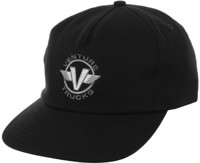 Venture Wings Snapback Hat - black/grey/white