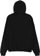 Deathwish Outline Puff Hoodie - black - reverse