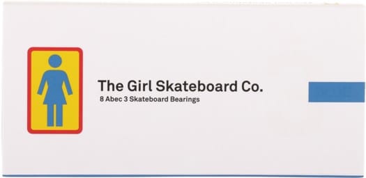 Girl Blue Abec 3 Skateboard Bearings - view large