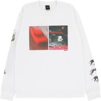 HUF Red Means Go L/S T-Shirt - white