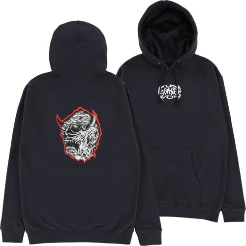 【BAKER SKATEBOARDS】 SUN UP HOODIE / NAVY Baker Suns Up Hoodie - navy | Tactics