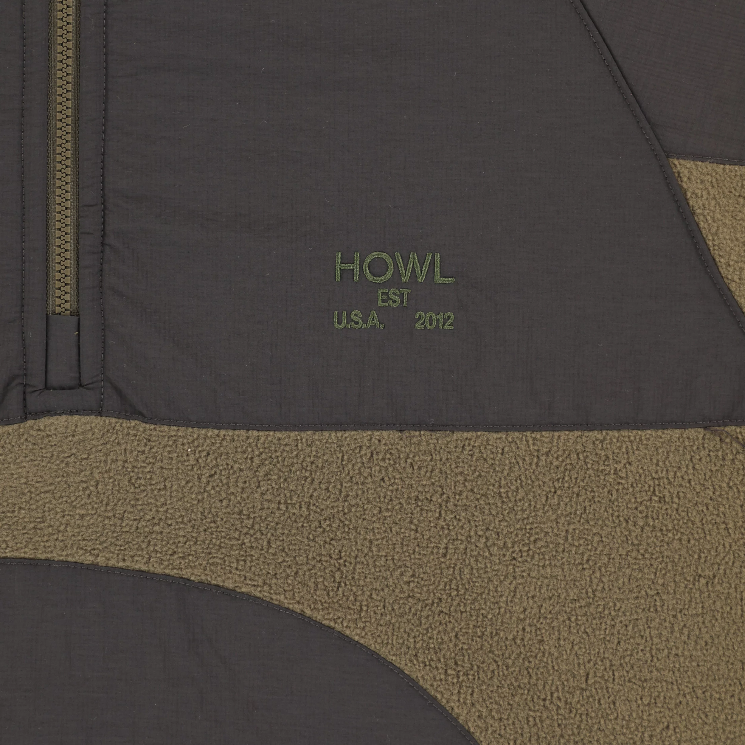 Howl Pullover Fleece Jacket - moss | Tactics