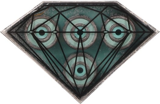 Diamond Supply Co Smoke Rings Skateboard Bearings - tiffany blue - view large