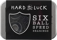 Hard Luck Hard Six Skateboard Bearings - silver