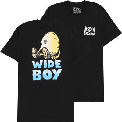 Heroin Wide Boy T-Shirt - black - view large