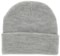 Real Oval Beanie - heather grey/green - reverse