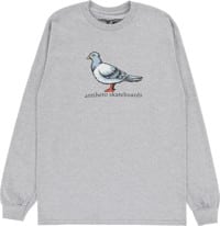 Anti-Hero Big Pigeon L/S T-Shirt - sport grey