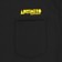 Anti-Hero Slingshot Pocket L/S T-Shirt - black/yellow - front detail