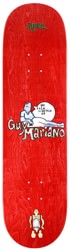 April Guy By Gonz 8.5 Skateboard Deck - red