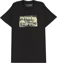 Anti-Hero Space Condo T-Shirt - coal/pale yellow