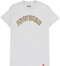 Spitfire Old E Fade Fill T-Shirt - ash/red-gold