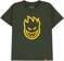 Spitfire Kids Bighead T-Shirt - forest green/gold