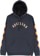 Spitfire Old E Bighead Fill Sleeve Hoodie - slate blue/gold-red
