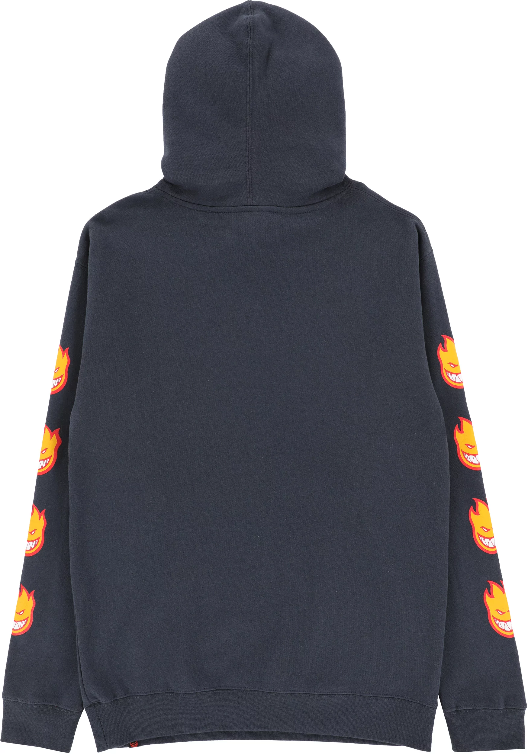 Spitfire Old E Bighead Fill Sleeve Hoodie slate blue gold red Tactics