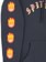 Spitfire Old E Bighead Fill Sleeve Hoodie - slate blue/gold-red - side