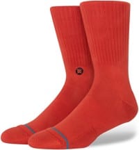 Stance Icon Sock - dark red
