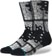 Stance Lonesome Town Infiknit Sock - black