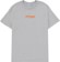 Alltimers Medium Estate T-Shirt - heather grey