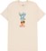 Krooked Blue Flowers T-Shirt - natural