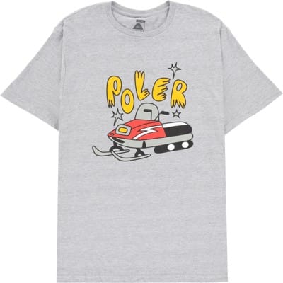 Poler Sleddy T-Shirt - grey heather - view large