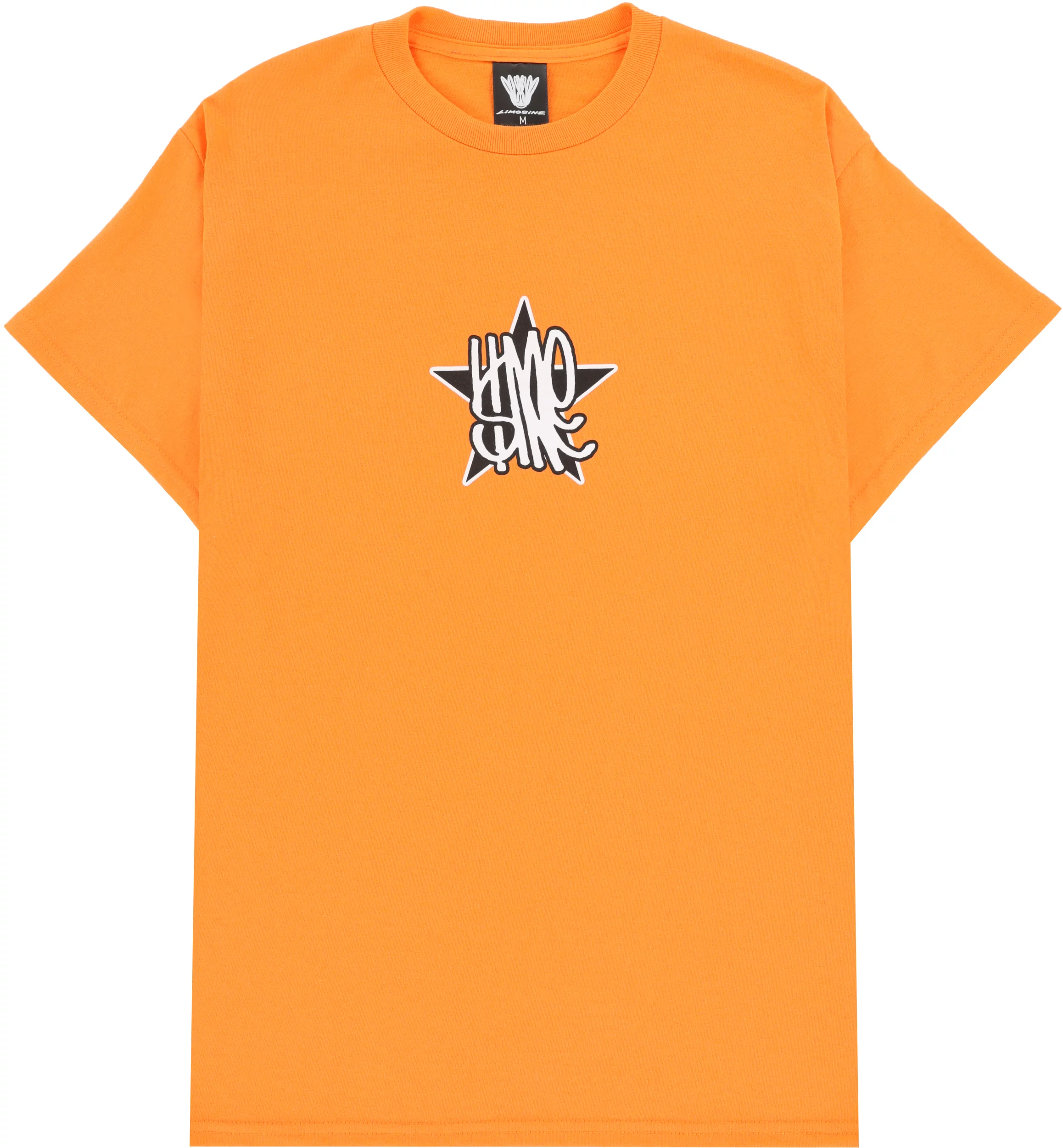 coral orange shirt