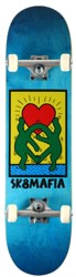SK8MAFIA One Love 8.0 Complete Skateboard - blue