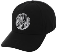 Limosine Peace Snapback Hat - black